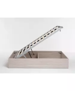 LETTO MATRIMONIALE CONTENITORE "BED BOX" OLMO NATURALE 160X190 CM